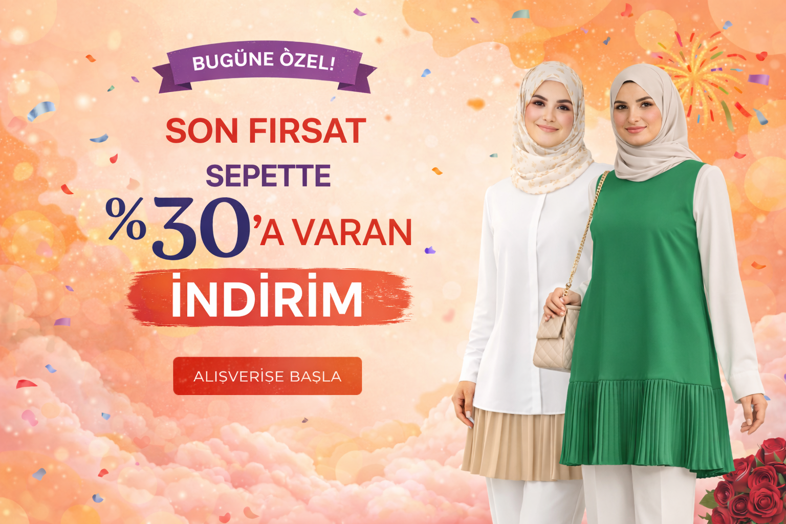 BUGÜNE ÖZEL İNDİRİM %30