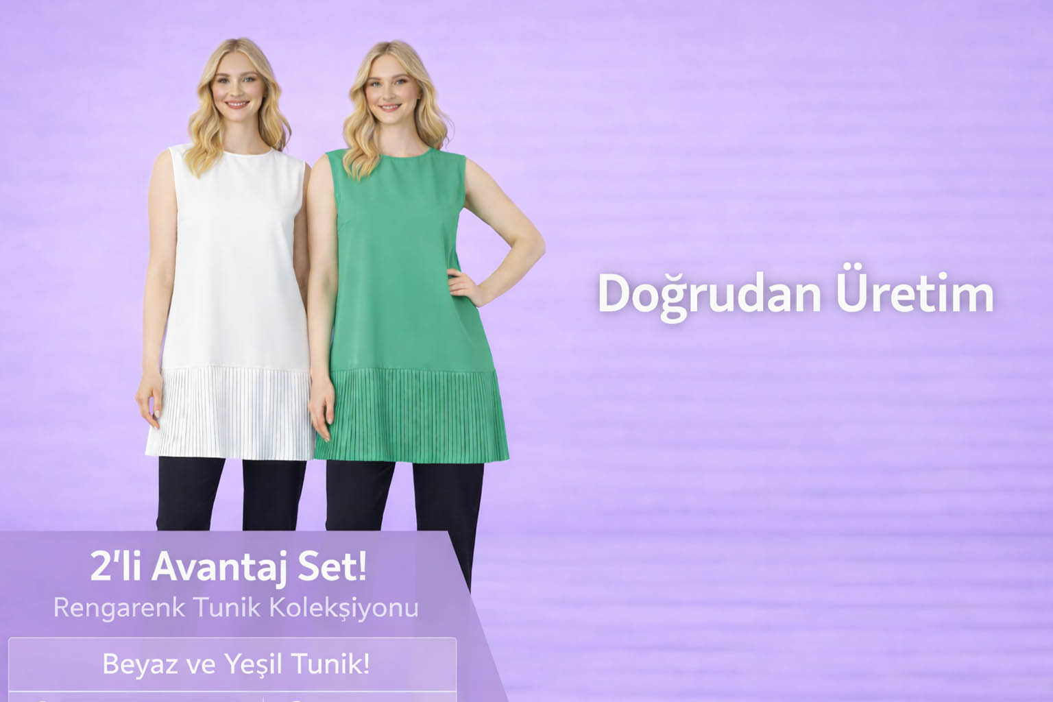 RENGARENK TUNİK KOLEKSİYONU